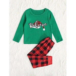 2022 New Arrival High Quality Print Family Pajama Sets Christmas Pajama Set