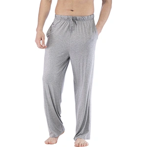 100% Cotton Men's Pajama Trousers Wholesale Sleepwear Furniture Pyjama Bottoms