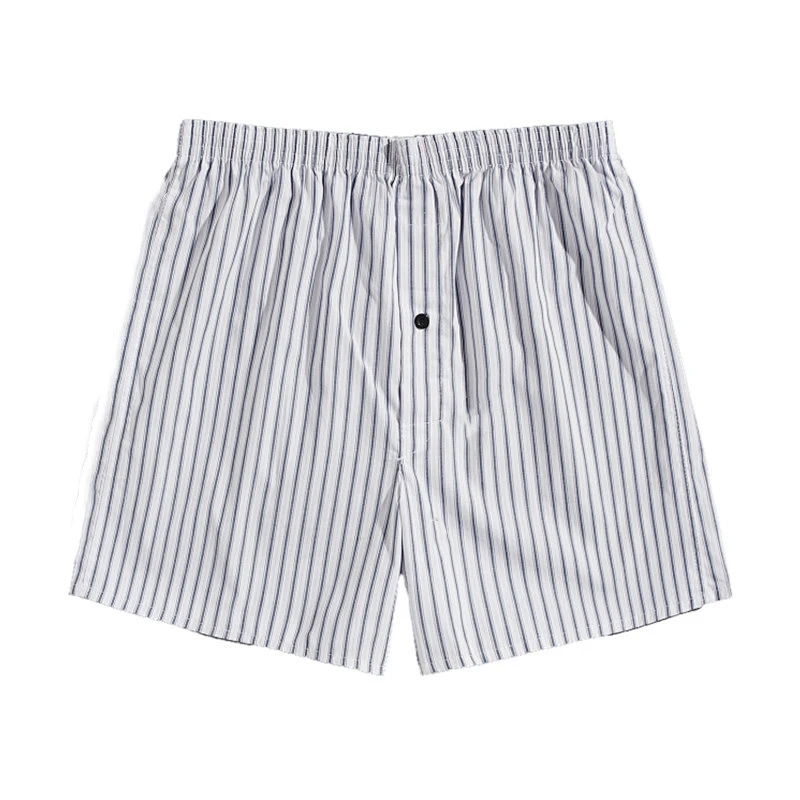 New Arrival Plaid Short Pyjama Sleepwear Bamboo Breathable Bottoms Cotton Plaid Men Short Pajamas