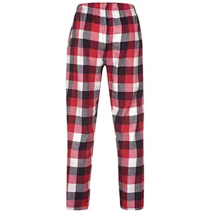 Soft Cotton Pyjama Lounge Pants Casual Custom Men Plaid Pajama Pants