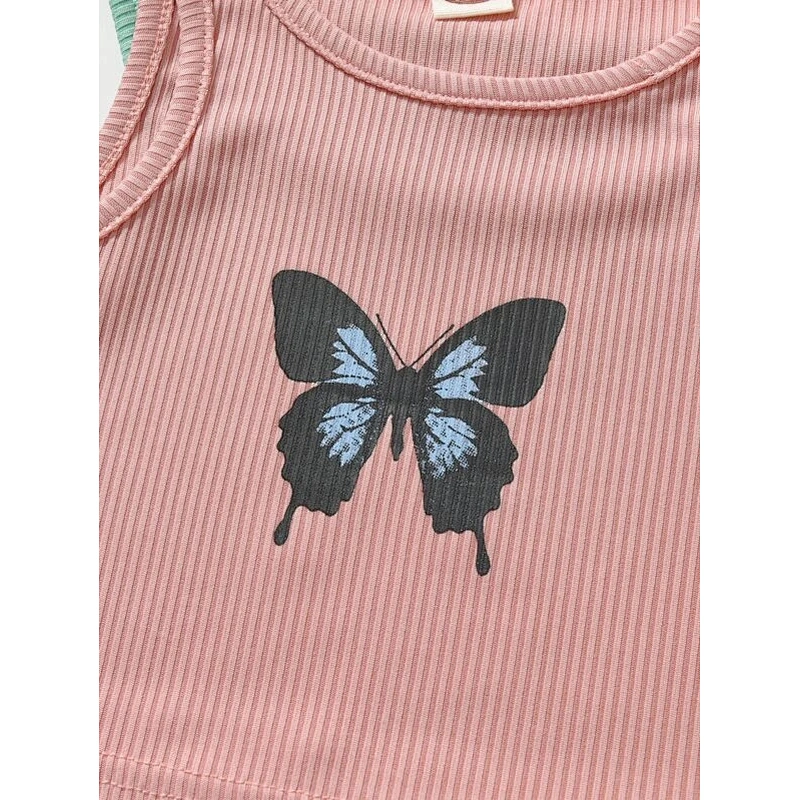 Cami Shirt With Shorts Children Sleepwear Pijama Girl Cotton Kids Girl Pajama Set