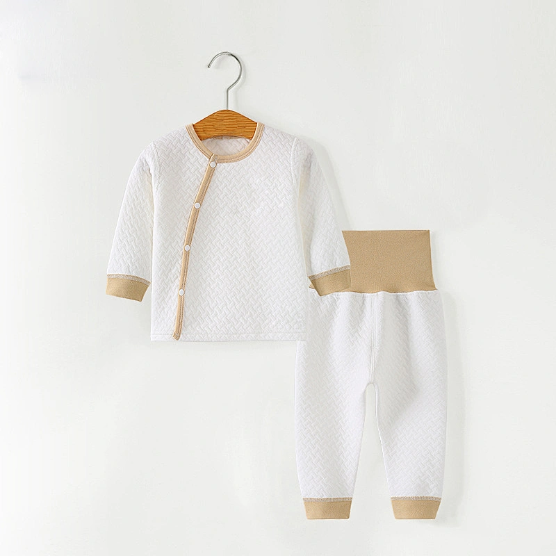 Baby Pure Cotton Clothes For Winter Spring And Autumn, Baby Long Underwear Pajamas Suit