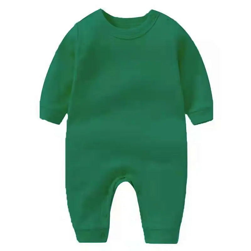Long Sleeve Baby Romper Soft Breathable 100% Organic Cotton Baby Clothes