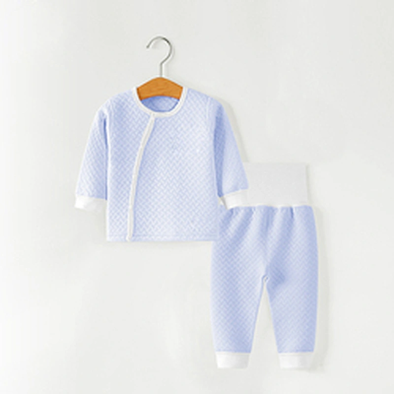 Baby Pure Cotton Clothes For Winter Spring And Autumn, Baby Long Underwear Pajamas Suit