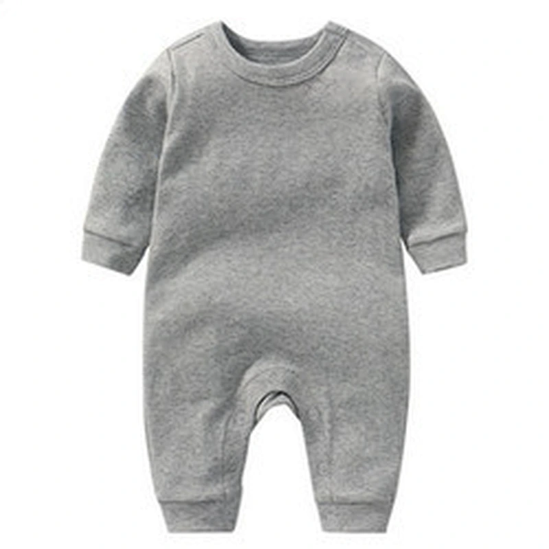 Long Sleeve Baby Romper Soft Breathable 100% Organic Cotton Baby Clothes