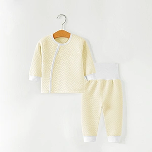 Baby Pure Cotton Clothes For Winter Spring And Autumn, Baby Long Underwear Pajamas Suit
