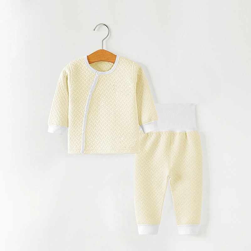 Baby Pure Cotton Clothes For Winter Spring And Autumn, Baby Long Underwear Pajamas Suit