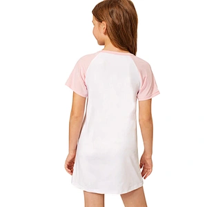 Custom Kids Adorable Unicorn Print Girls Pajamas Night Wear Sleep Girl Night Dress