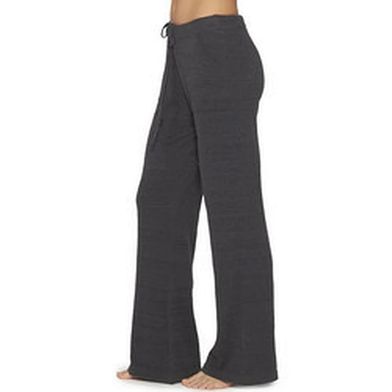 2021 Wholesale Solid Formal Pants Long Winter Nylon Panties Cozy Cotton Pants For Women