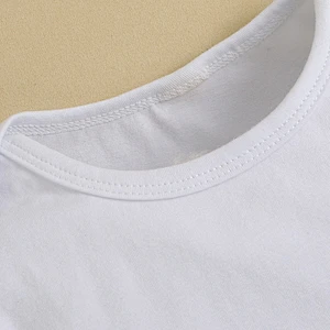 Wholesale Blank Solid White Baby Rompers Clothes Knitted Unisex Baby Boys'&Girls' Cotton Romper