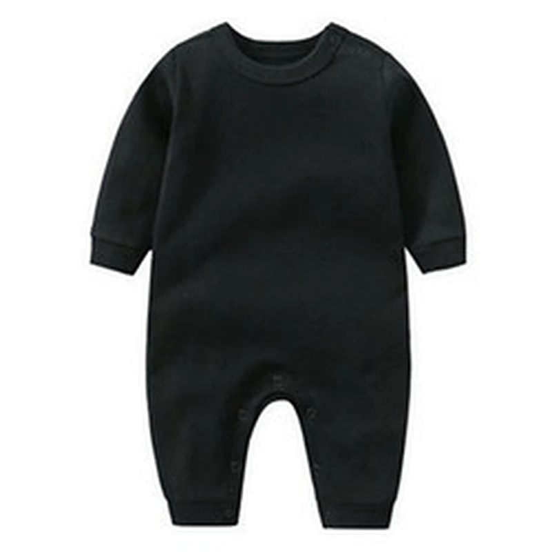 Long Sleeve Baby Romper Soft Breathable 100% Organic Cotton Baby Clothes