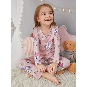 Children Loungewear Cozy Cute Cartoon Custom Print Pijama Cotton 100% Pyjama Designer Pajama Set For Kids Girls
