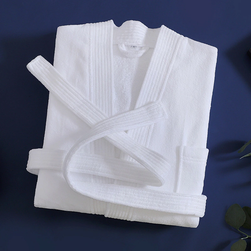 Unisex Wholesale Cotton Hotel Bath Robes Long Sleeve Couple Custom SPA Terry Bathrobes