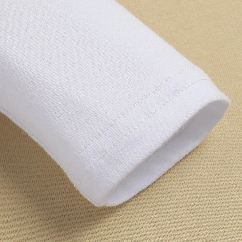 Wholesale Blank Solid White Baby Rompers Clothes Knitted Unisex Baby Boys'&Girls' Cotton Romper