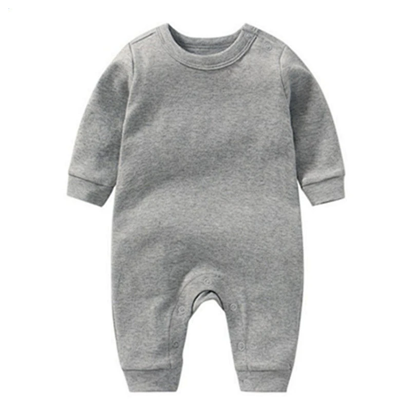 Zipper Up  Rib Knit Breathable Cotton 100% Onesie Baby Boys' Girls' Jumpsuits Clothes Bamboo Baby Romper