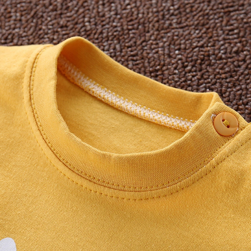 Children Boys Girls Unisex Children Clothes Pajamas Knitted Cotton Pyjamas Custom Cartoon Pjs For Kids