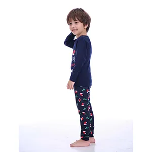 Family Matching Christmas Pajamas Set Winter Sleepwear PJS Set for Couples and Kids Family Pajamas
