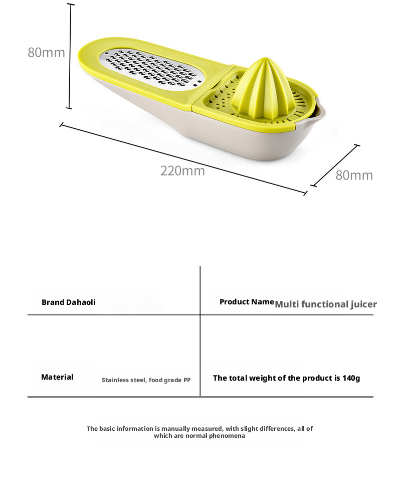 multifunctional juicer