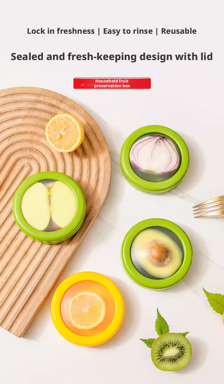 4-piece food storage container set