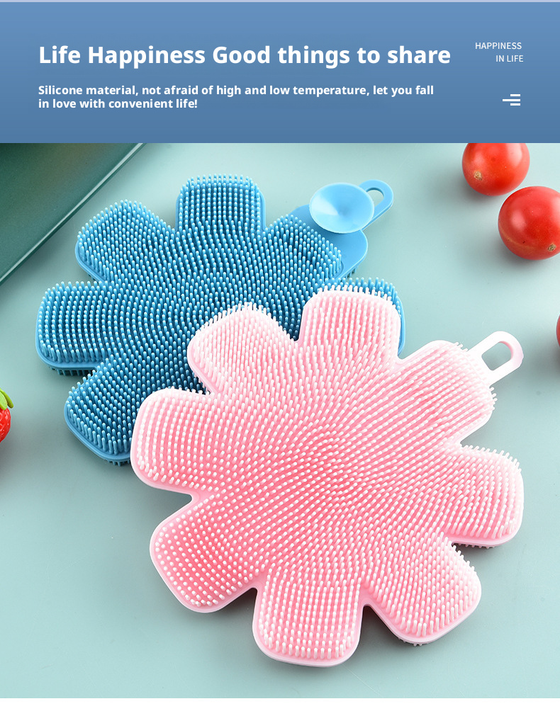 Flower and fruit brush