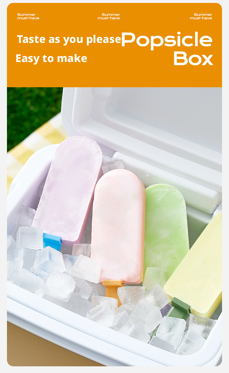 Creative Silicone Ice Cream Molds