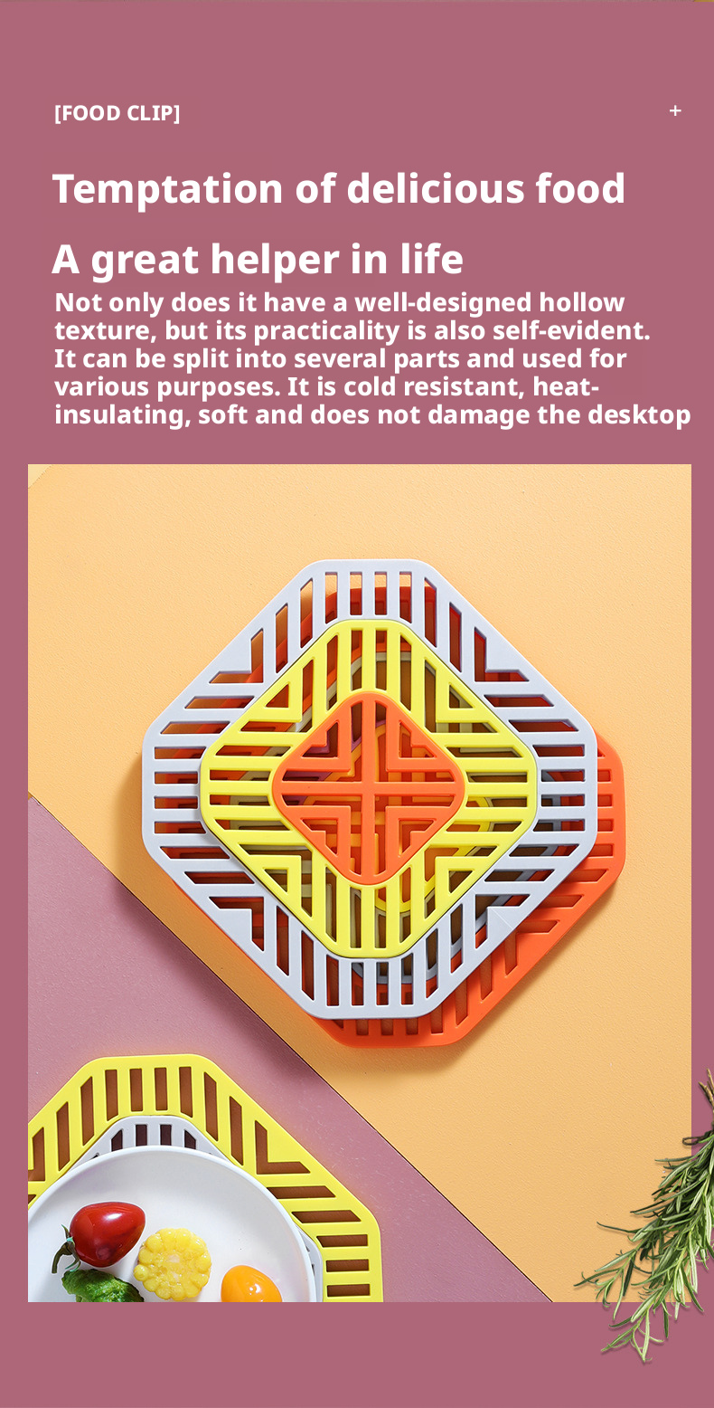 silicone trivet