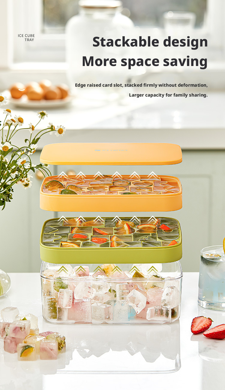 Building Blocks Geometric Silicone Ice Cube Set