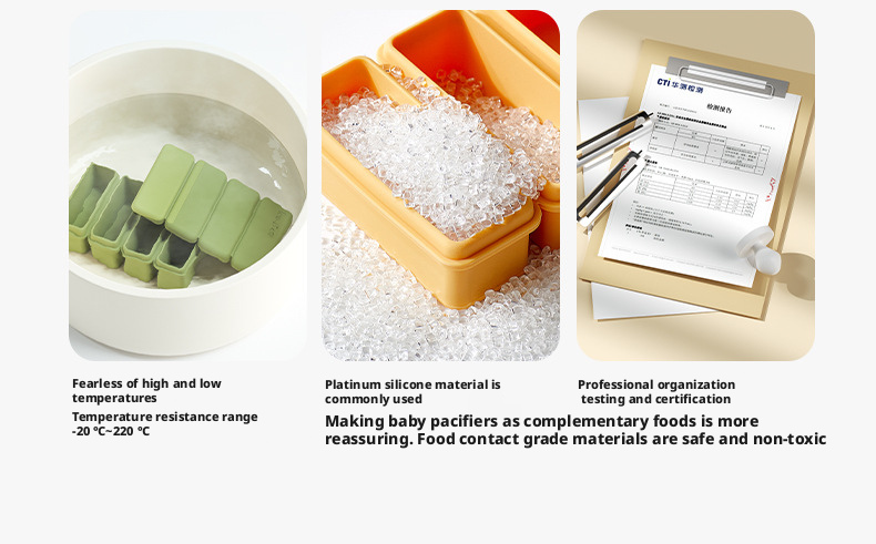 silicone ice cube trays