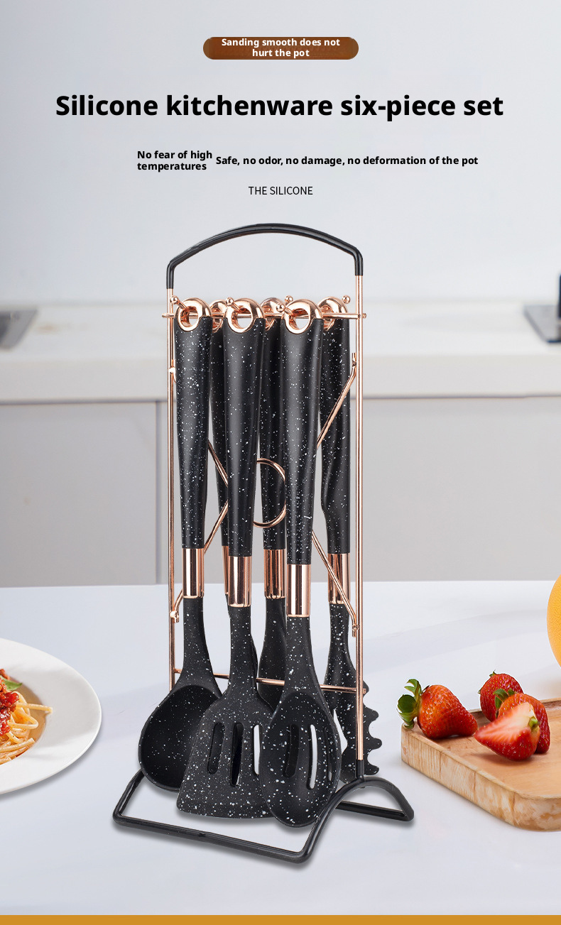 10pcs Silicone Utensil Set