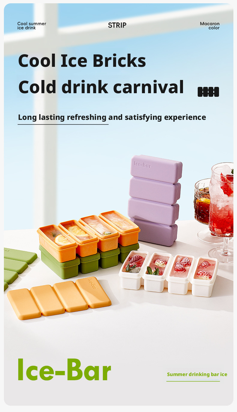 silicone ice cube trays