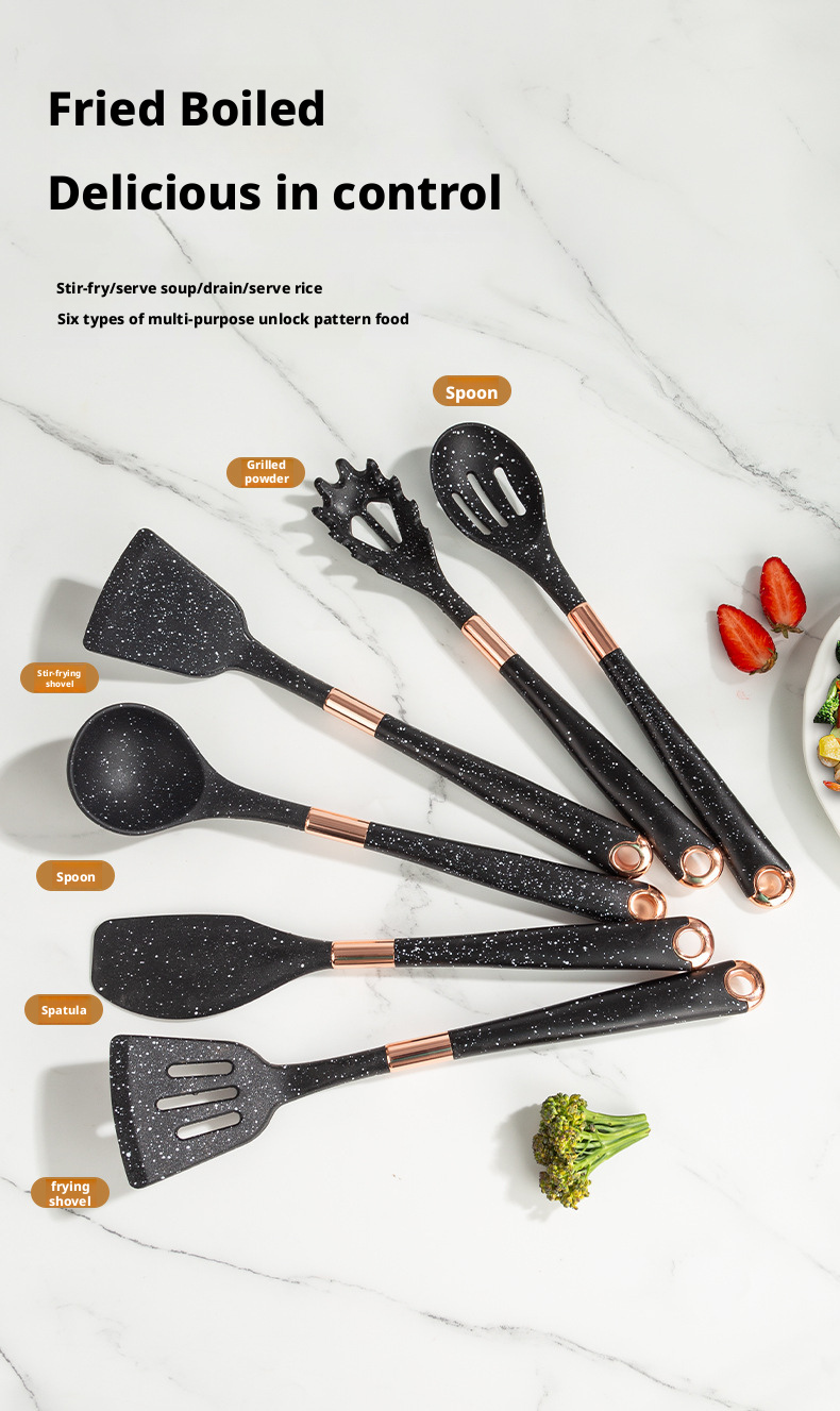 10pcs Silicone Utensil Set