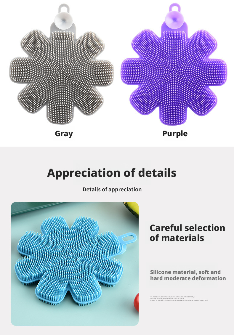 Flower and fruit brush
