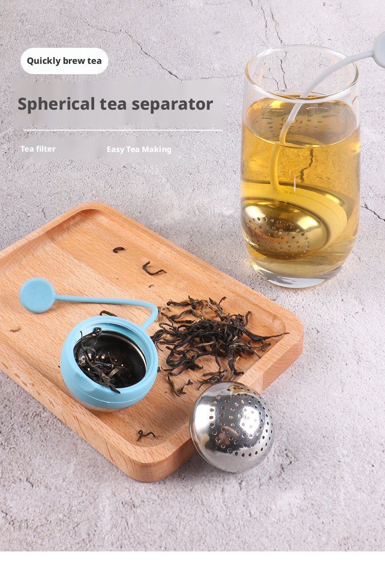 tea ball with silicone chain