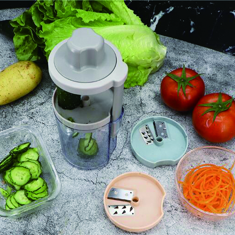 3 in 1 Hand-Held Spiralizer