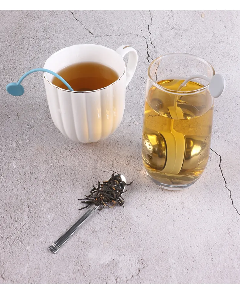 tea ball with silicone chain