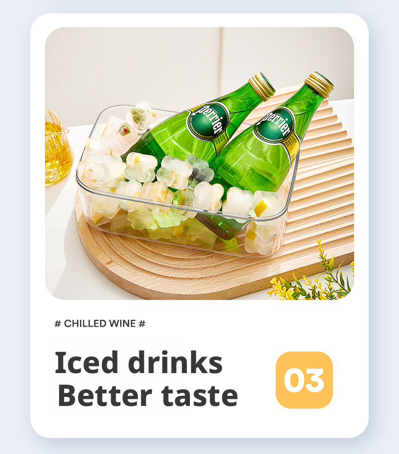 silicone ice cube trays with lid