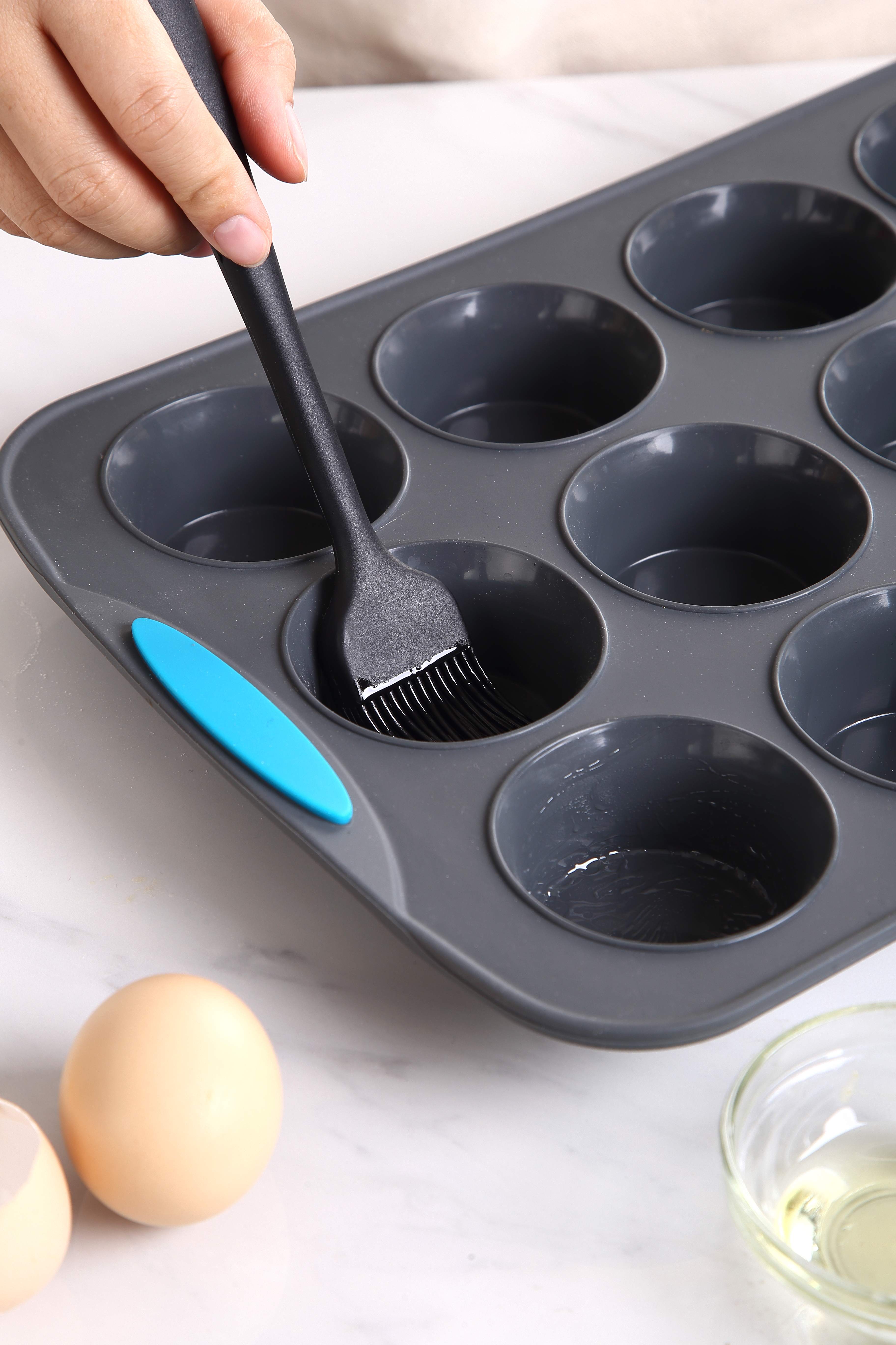 12 cups silicone mold