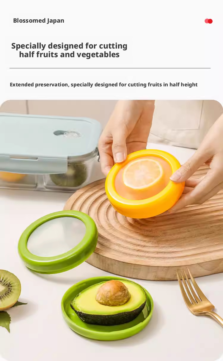 4-piece food storage container set