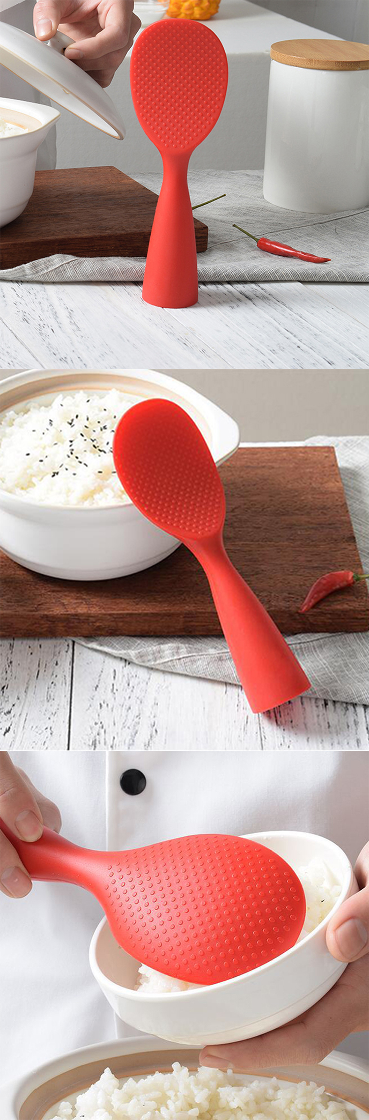 silicone spoons