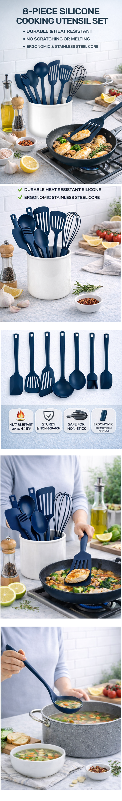 best silicone cooking utensils