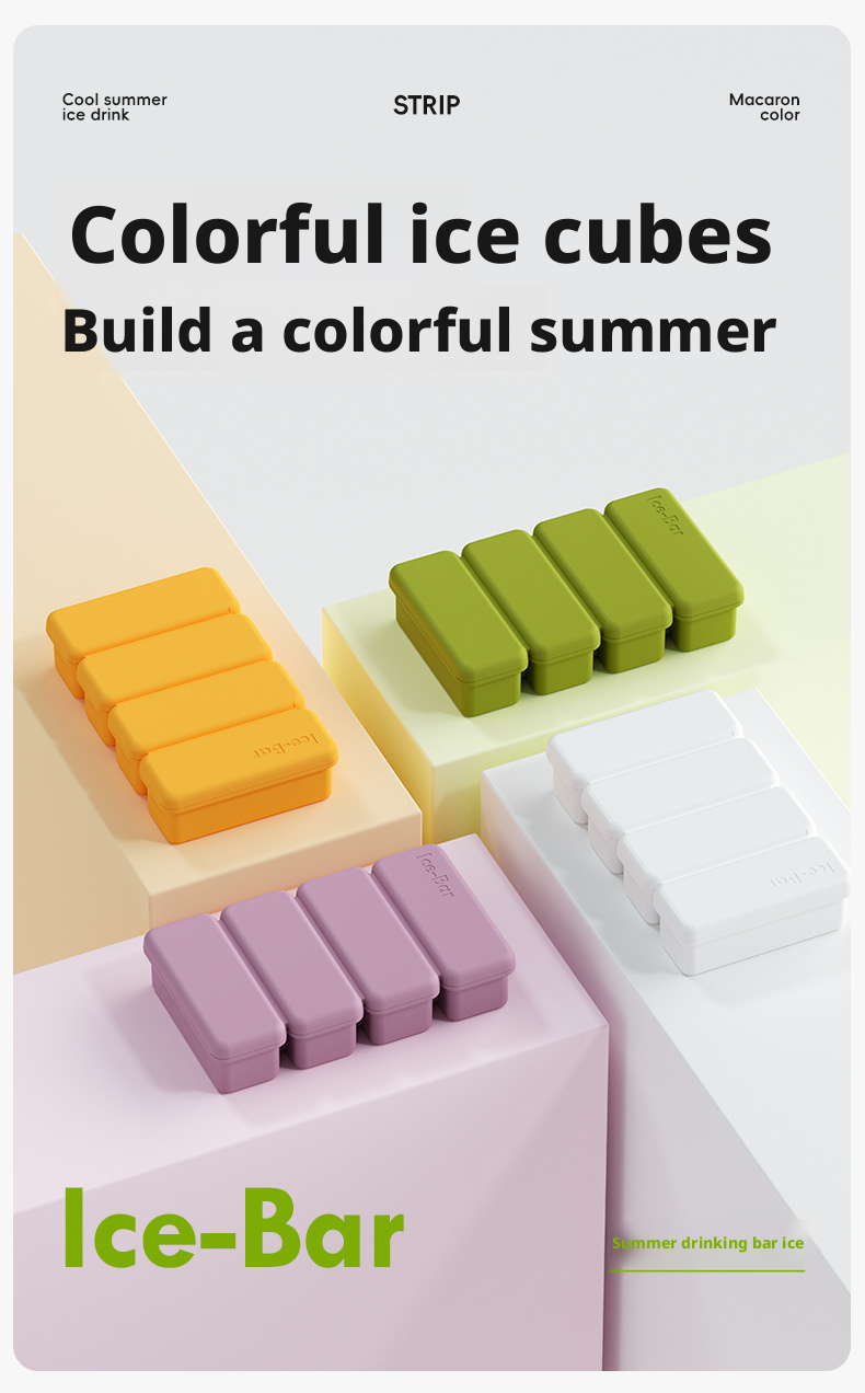 silicone ice cube trays