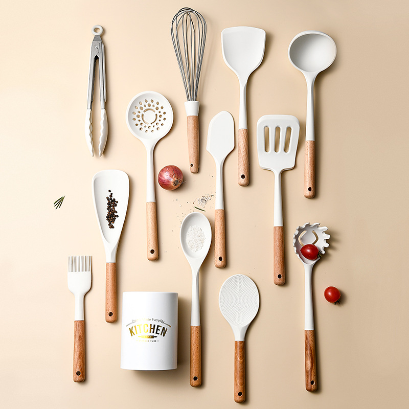 silicone utensil set