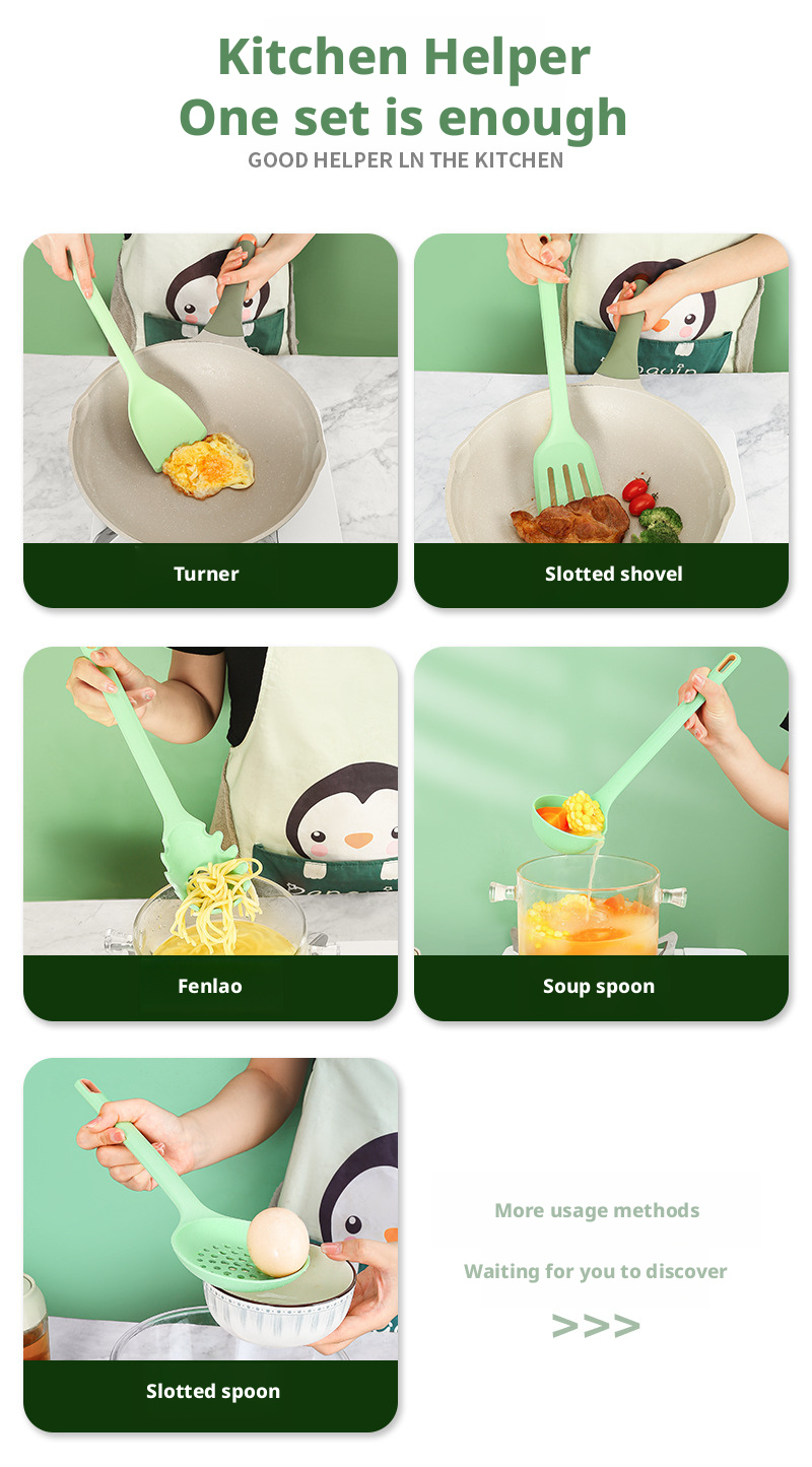 silicone utensils