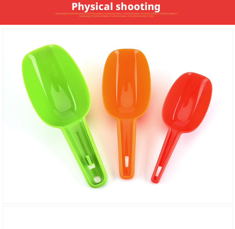 Three-piece folding ice shovel