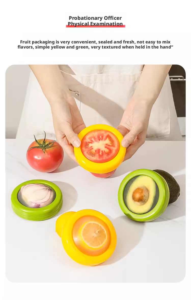 4-piece food storage container set