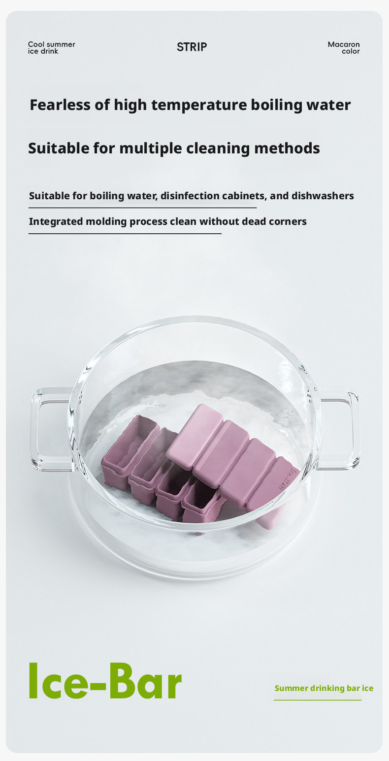 silicone ice cube trays