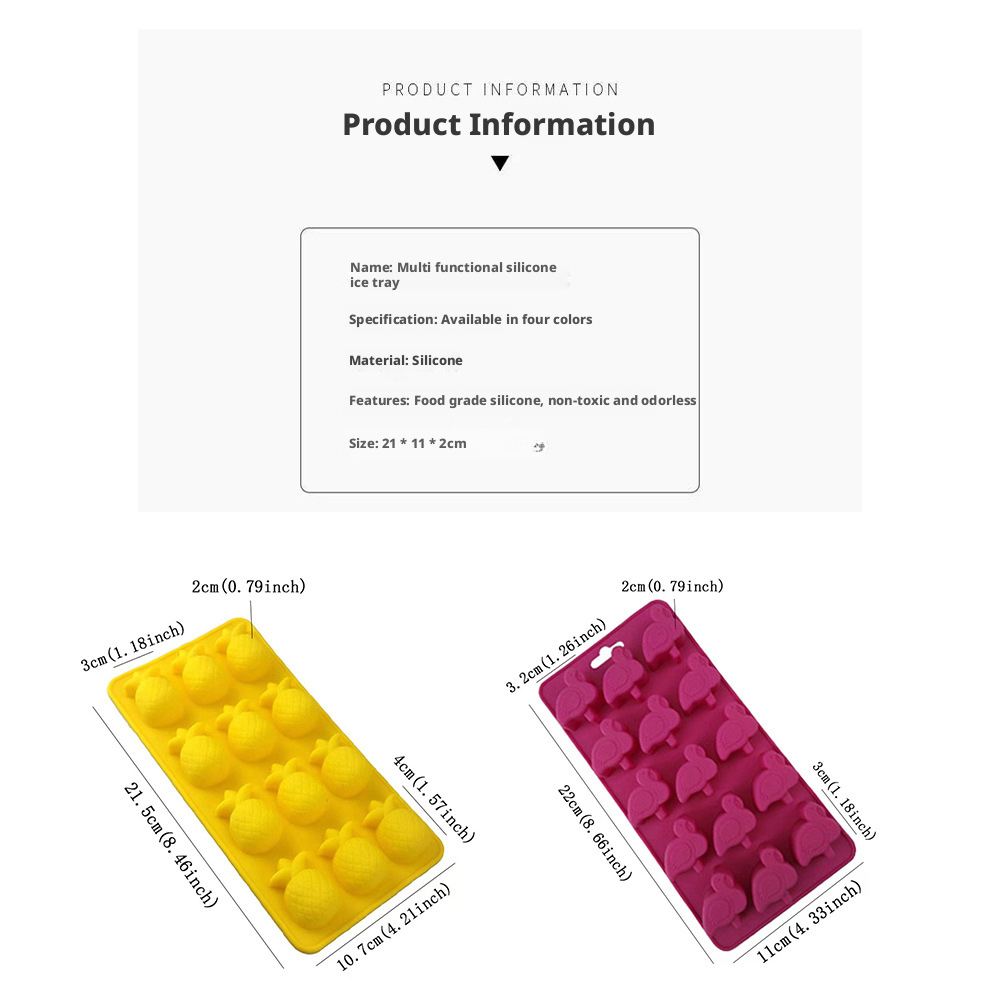 silicone ice tray