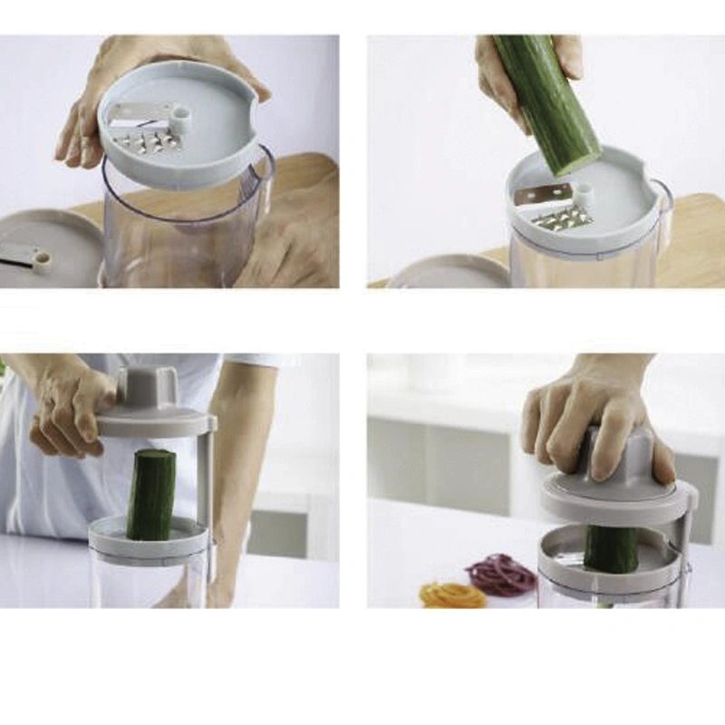 3 in 1 Hand-Held Spiralizer