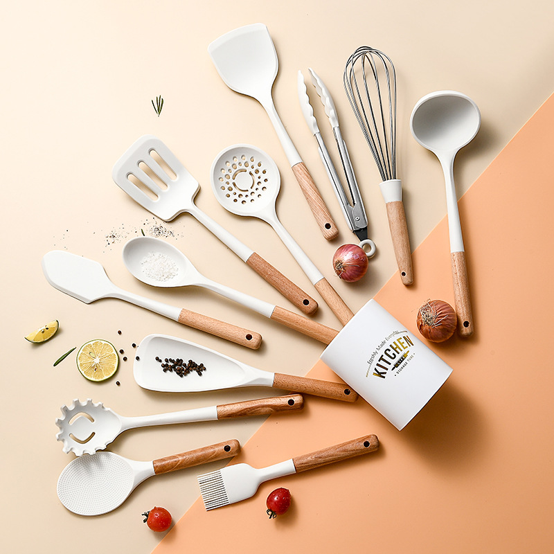 silicone utensil set