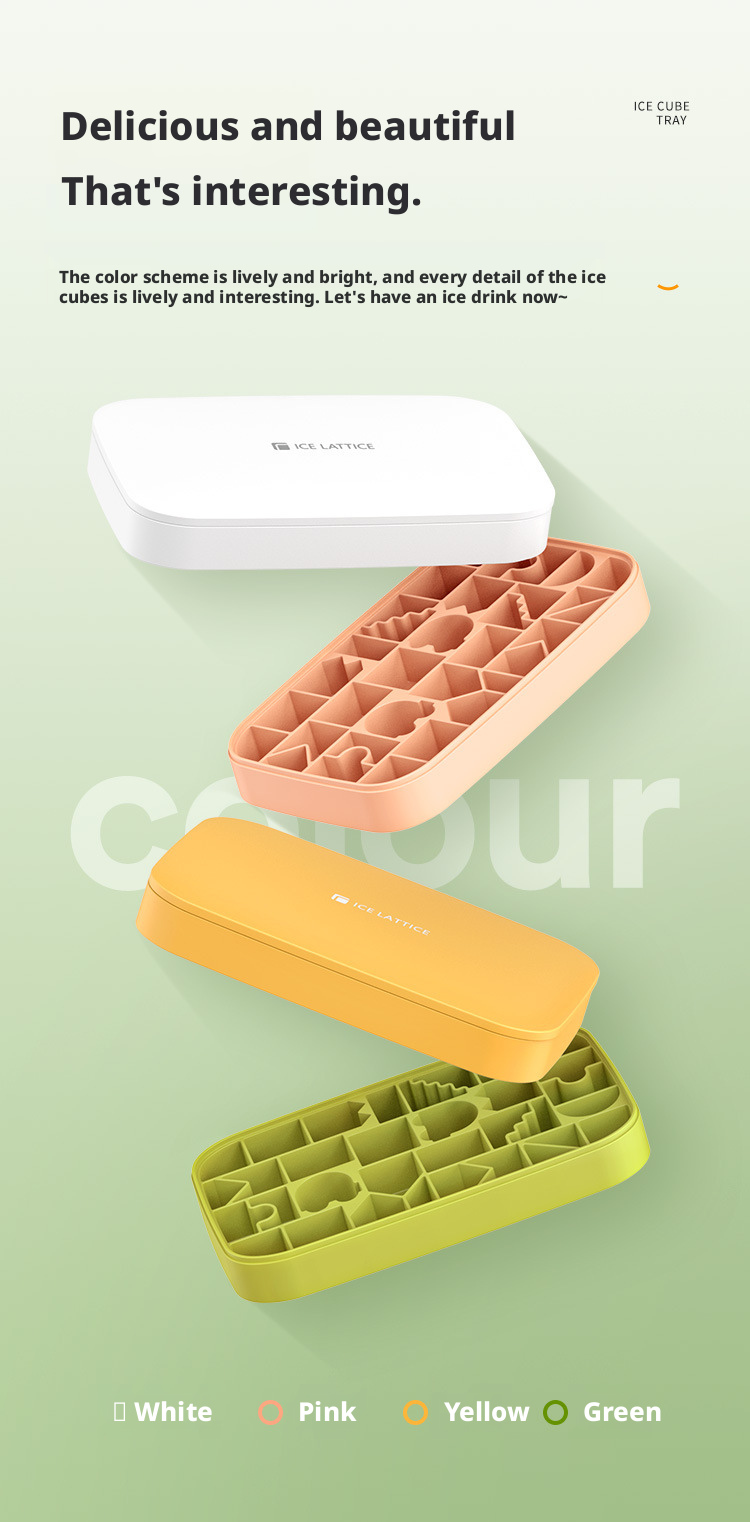 Building Blocks Geometric Silicone Ice Cube Set